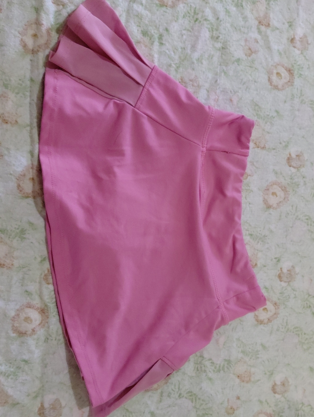 Active USA Pink Girls' Athletic Skort with Inner Shorts